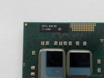 predám procesor  z notebooku , Intel® Core™ i7 640M - 2