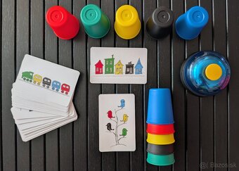 Postrehová hra Speedcups - 2