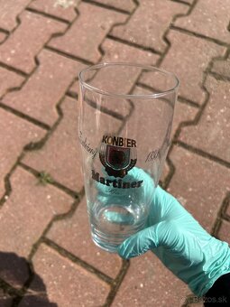 Retro pivne pohare Martiner - 2