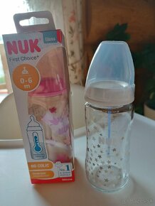 Kojenecké fľaše NUK - nové - 2