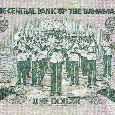 Predám bahamský 1 dollar r. 2002 - 2