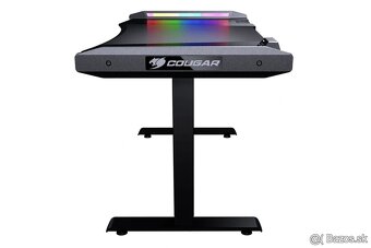 Predám herný stôl COUGAR MARS 120 RGB, super stav - 2