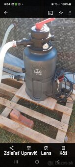 Bezpečnostné bazénové schody a piesková filtrácia - 2