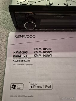Autorádio Kenwood KMM-125 - 2