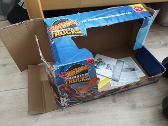 Hotwheels Rc Monster Trucks Transforming Rhinomite 1:12 - 2
