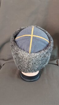 Čiapka. Papacha. Uniforma. Armáda. Dôstojník. ZSSR. Rusko. o - 2