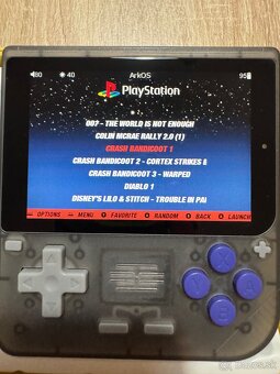 Retro handheld konzole Powkiddy V10 - 2