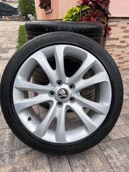 Original Škoda disky/elektrony 5x112 r17 - 2