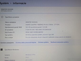 HP PROBOOK/i7-6820HQ/16GB/240GB/15,6\" - 2