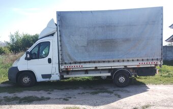 Peugeot Boxer valník s plachtou 2.2 HDI, 88kw - 2
