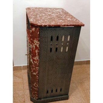 Secesný kryt na pec - 2