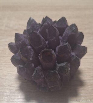 Prírodný Fialový Ametyst Phantom - typ 1 - 2