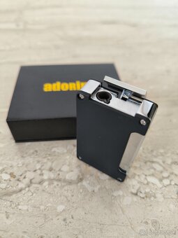 Adorini čierny zapaľovač na cigary - 2