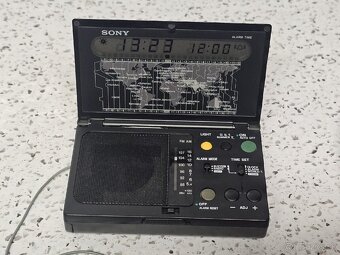 FM/AM WORLD TIME CLOCK RADIO 》SONY ICF-C1000 》 JAPAN - 2