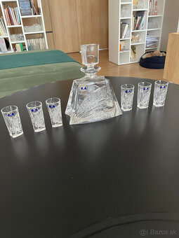 Krištáľová súprava na alkohol - 2