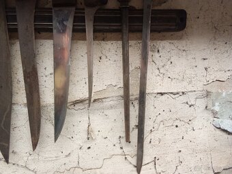 Staré mäsiarske nože - 2