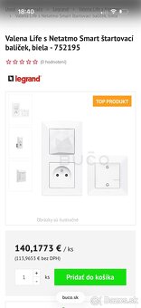 Legrand Valena Life Netatmo - 2