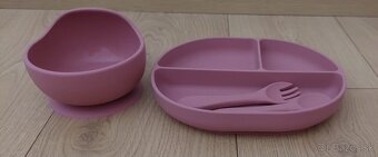 PETITE&MARS jedálenský silikonový set - 2