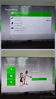 Xbox 360 120GB + 4 hry - 2