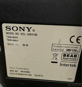 Sony bravia LED TV 32' - 2