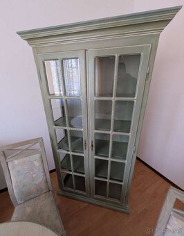 Rustikalna vitrina rustikalna komoda stol - 2
