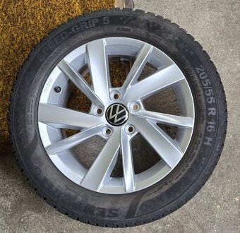 5x112,r16,6,5J,et46,originál VW-205-55-Continental-2024-8mm+ - 2