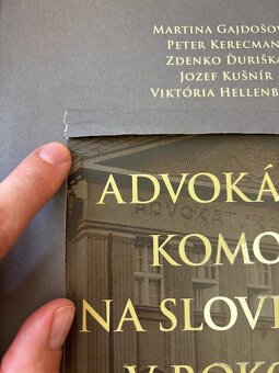 Advokátske komory na Slovensku v rokoch 1875 - 1948 - 2