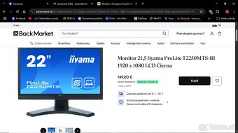 Dotykový Monitor 22 palcový - 2