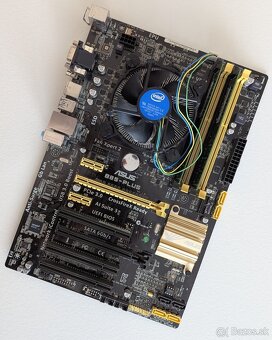 ASUS B85-PLUS + i5 4690 + 8/16GB - 2