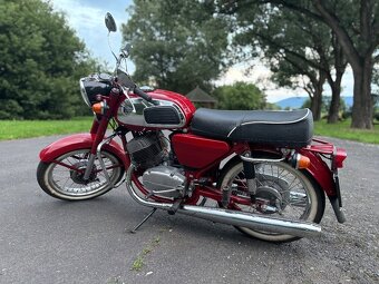 Jawa 350/634 so sajdou Velorex 562 - 2