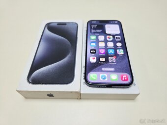 APPLE IPHONE 15PRO 256GB BLUE TITANIUM 256GB,BATERKA 100% - 2
