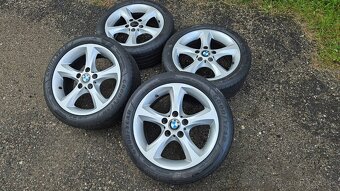 zimní Alu kola originál BMW 17" s pneu Goodyear - 2