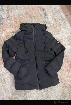 Čierna pánska bunda presívaná veľ. M - 2