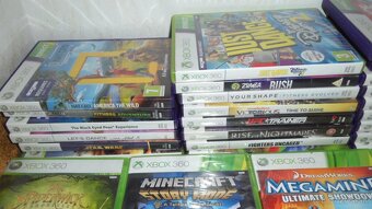 Hry Xbox 360 Lego Minecraft KINECT Sonic DISNEY Rayman ORIG - 2