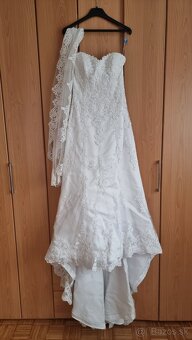 Predám nádherné svadobné šaty - 2