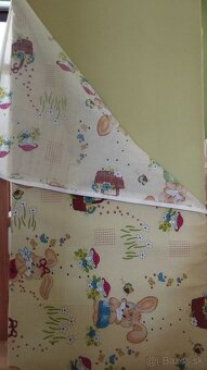 Detská drevená postieľka a detský matrac 120 x 60 cm - 2