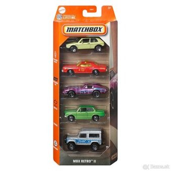 Matchbox 5 pack - RETRO II - 2