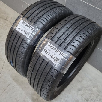 Letné pneumatiky 195/55 R15 CONTINENTAL - 2