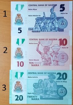 Bankovky Nigéria - 2