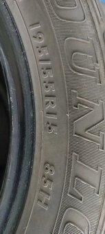 4 letné pneumatiky 195/55 R15 85H Dunlop SP Sport 01 - 2