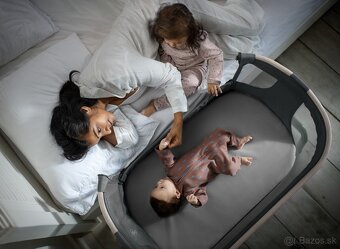 Maxi Cosi postieľka Joie Iora Air – farba Beyond Graphite - 2