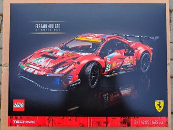LEGO Technic 42125 Ferrari 488 GTE „AF Corse #51” - Nové - 2
