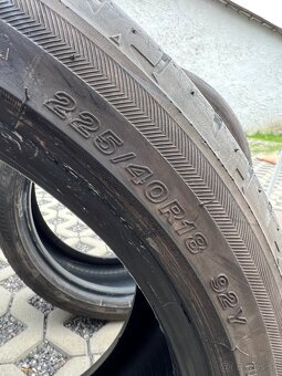 JAZDENÉ 4ks letné BRIDGESTONE POTENZA 225/40/R18 - 2