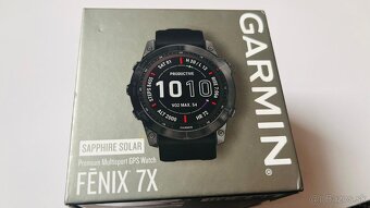 Hodinky Garmin Fenix 7X Sapphire Solar - 2