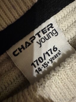 Pulover - mikina čierno biela - 2