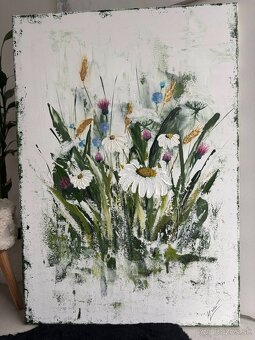 obraz- Lúčne kvety - 2