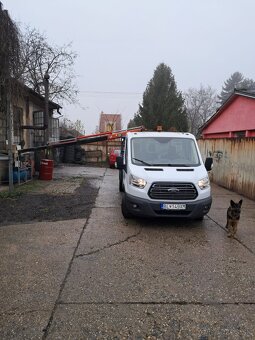 Ford transit valník s hydraulickým žeriavom - 2