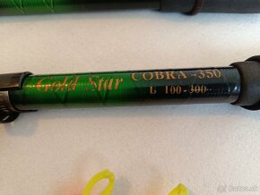 Predám udice, rybárske prúty Gold Star Cobra - 2