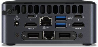 Predám Intel NUC NUC11TNHv50L Dual LAN, i5-1145G7, 32 GB RAM - 2