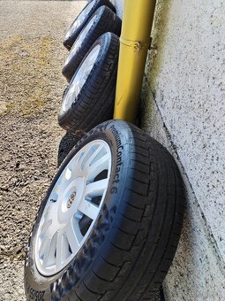 Predám elektróny + pneumatiky vhodné na Škoda Octavia 2 - 2
